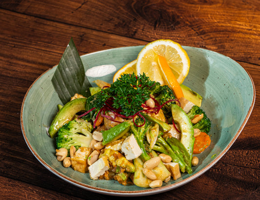 Avocado Peanut Stir Fry